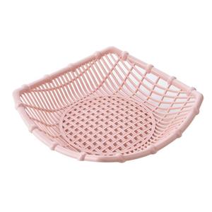 Plastic Fruit <b>Basket</b> Rectangle Multifunction Snack <b>Tray</b> For Kitchen Living Room Storage <b>Baskets</b> - Product Image 5