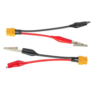 Jfs Golden Peak Xt60 To Small Alligator Clip <b>Cable</b> 12V <b>Battery</b> Charging Power Test Drone Connection Copper Wire Pvc Insulation - Product Image 1