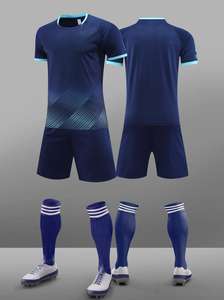 لوفي مبيعات جيدة عالية الكثافة عالية الأداء جيرسي كرة القدم شعار مخصص جيرسي كرة القدم مجموعة كاملة الحجم زي كرة القدم - Product Image 4