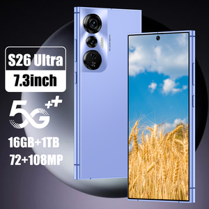 Teléfono Inteligente S26 Ultra 5G Android 15 al por Mayor, Pantalla de 7.3 Pulgadas, Deca Core, 16GB+1TB, Cámara de Belleza de 108MP, CDMA, Nuevo - Product Image 1