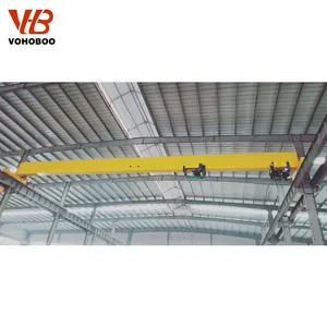 Workshop Warehouse 1 Ton 2 Ton 3 Ton 5ton 10ton 15 Ton 20 Ton Bridge Crane Monorail Electric Single Girder Overhead Crane Price