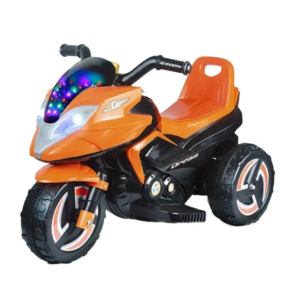 新しいモデル三輪キッズバッテリー電動バイクおもちゃに乗る赤ちゃん充電式バイク