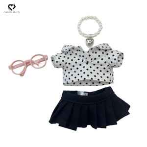 <span class=keywords><strong>Accessoires</strong></span> <span class=keywords><strong>de</strong></span> <span class=keywords><strong>poupée</strong></span> en gros : Vêtements <span class=keywords><strong>de</strong></span> <span class=keywords><strong>poupée</strong></span> DIY doux à motif <span class=keywords><strong>de</strong></span> dessin animé, costumes anciens pour poupées <span class=keywords><strong>de</strong></span> 14-17 cm - Product Image 6