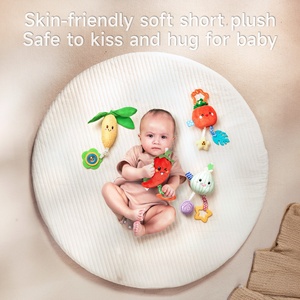 Tumama Kids New Trending Baby Products Cute Vegetal Hanging Rattle Set Sonajeros <span class=keywords><strong>de</strong></span> felpa suave Mordedor Juguetes para niños Cuna Cochecito - Product Image 6