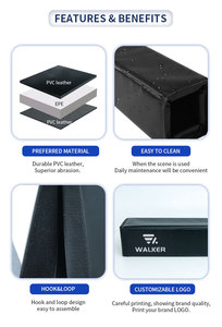 Tùy chỉnh phòng tập thể dục Vòng bọt bài bảo vệ-bền bảo vệ cột đệm cho an toàn cực và tường an toàn miếng đệm - Product Image 5