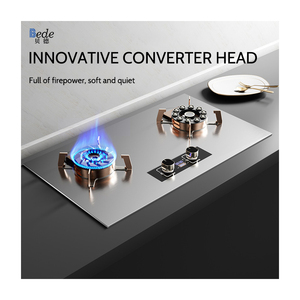 Trang chủ sử dụng 2-burner Bếp gas lật đầu thép không gỉ đung bề mặt thông minh LPG bếp gas bếp cài đặt - Product Image 6