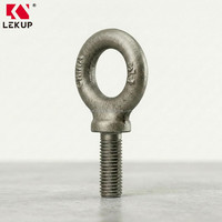 Écrous à œil robustes de qualité industrielle pour levage, quincaillerie de rigging, écrous à œil de levage de 3/4 po en acier au carbone forgé