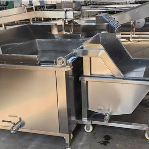 Machine à frire industrielle pour en-cas, friteuse automatique à <span class=keywords><strong>d</strong></span>écharge profonde, poulet, chips de patate douce - Product Image 2