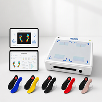 Système numérique portable de fabrication de semelles intérieures avec scanner 3D du pied, reconnaissance visuelle IA avancée et écran externe de 13 pouces pour tablette