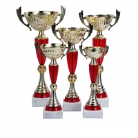 Trophées sportifs gravés en métal durables, dernière collection, fabriqués sur mesure pour le football, le golf, le basketball - Marque Phoenix Or & Argent