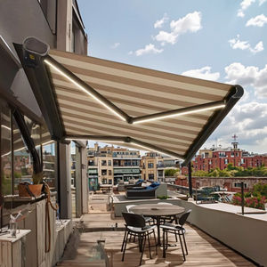 Toldo de diseño retráctil al mejor precio de fábrica <span class=keywords><strong>para</strong></span> conservatorio de bloqueo solar automático - Product Image 1