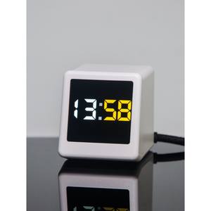 Intelligent <span class=keywords><strong>Simple</strong></span> Ordinateur De Bureau Étude Réveil Écran Température et Humidité <span class=keywords><strong>Station</strong></span> <span class=keywords><strong>Météo</strong></span> Noir et Blanc Petit - Product Image 5