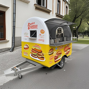 Carro de Comida Comercial de 2.6m Personalizado, Nuevo Diseño Moderno, para Hot Dogs, Pizza, Café y Bebidas, con Ventana de Servicio - Product Image 6