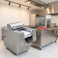 Machine à découper - machine commerciale multifonctionnelle pour la découpe de poulet frais, de canard, d'oie et de poisson - morceaux de porc braisés