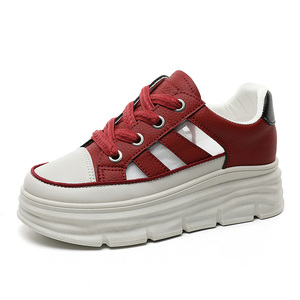 W3606 Zapatos de malla transpirables de verano para mujer al por mayor, con suela gruesa, versátiles y casuales, planos - Product Image 6