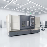 Torno CNC de Gran Capacidad TCK800 con Bancada Inclinada Horizontal, Eje de Giro de 850 mm, Control FANUC, Centro de Torneado CNC de Precisión