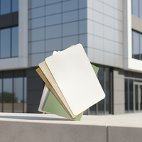 Panneau composite en aluminium A2 ACP de 4 mm 30*30 avec revêtement PVDF PE, résistant à la corrosion, longue durée de vie, panneau publicitaire, revêtement