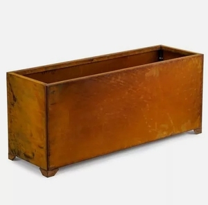 <span class=keywords><strong>Precio</strong></span> de fábrica de <span class=keywords><strong>acero</strong></span> <span class=keywords><strong>corten</strong></span> Rectángulo Maceta Caja Macetas de <span class=keywords><strong>acero</strong></span> al aire libre - Product Image 2