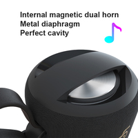 Haut-parleur Bluetooth avec logo personnalisable, cordon sans fil portable actif, son HIFI stéréo étanche IPX5
