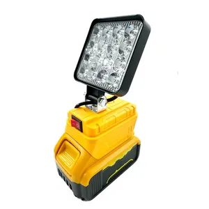 Led đèn pin không dây lũ lightsfor MAK ITA/sương alt/milw aukee18v Li-ion pin 4 inch làm việc Đèn Cắm Trại chiếu sáng với USB - Product Image 5