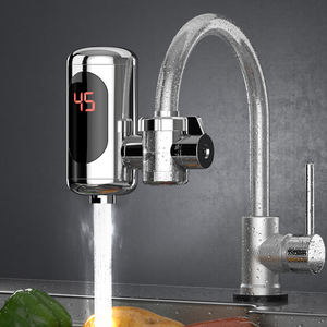 Горячая распродажа, высококачественный кухонный водонагреватель, портативный мини-светодиодный/цифровой пластиковый моментальный Электрический кран для дома - Product Image 6