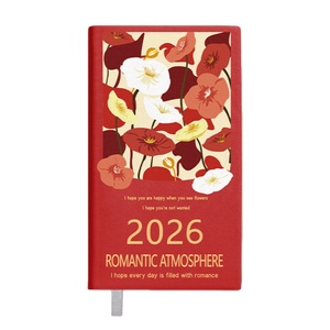 สมุดโน้ตปกพิมพ์ลายบึงบัวเขียว ดีไซน์ A6 ปี 2026 ปกแบบกำหนดเอง สมุดโน้ตสำหรับสำนักงาน โรงเรียน และนักเรียน - Product Image 5