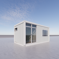 Maison de conteneur mobile préfabriquée d'usine un pack plat intelligent de luxe, maison préfabriquée mobile avec remorque, vous pouvez le voyager