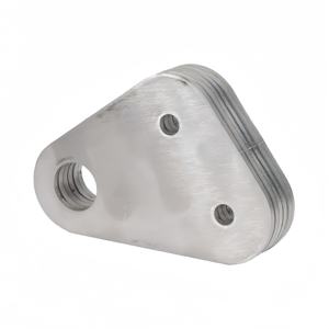 OEM Custom CNC lavorato a Laser tagliato in ottone/rame/alluminio parti metalliche spazzolate/finitura lucida +/-0.05mm tolleranza superficie personalizzata - Product Image 1