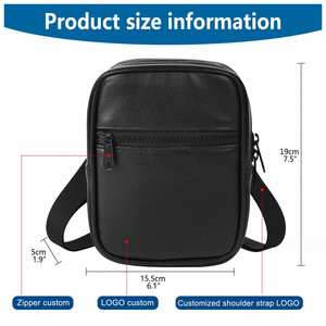 Bolso Bandolera Personalizado de Poliéster y Nylon, <span class=keywords><strong>Mini</strong></span> Mochila Cruzada para Hombre y Mujer, Riñonera, Bolso de Pecho - Product Image 2