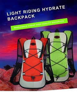 Sacs d'hydratation pour vélo de randonnée imperméables personnalisés, sac à dos d'hydratation pour la randonnée en plein air, le cyclisme, sac à dos avec poche à eau - Product Image 4