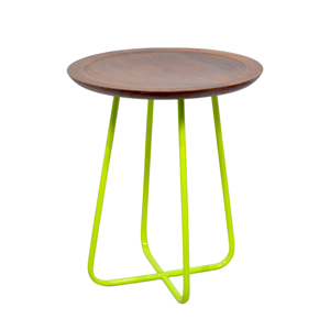 Mesa de centro de metal redonda moderna de diseño personalizado, muebles de sala de estar elegantes con orientación para uso doméstico - Product Image 6