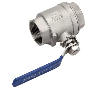 บอลวาล์วสแตนเลสคุณภาพสูง พร้อมปลายเกลียว ควบคุมด้วยคันโยกแบบแมนนวล ซีล PTFE รองรับ OEM/ODM สำหรับการใช้งานทั่วไป - Product Image 2