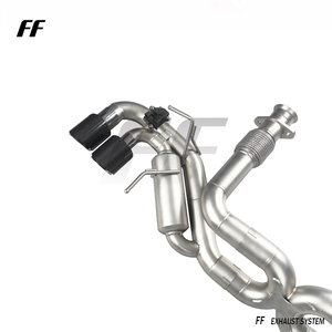 Sistema de escape Catback de acero inoxidable para <span class=keywords><strong>Corvette</strong></span> <span class=keywords><strong>C8</strong></span> con válvula, piezas de tubería de alto rendimiento para tuning automotriz - Product Image 5