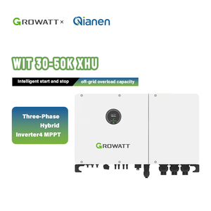 Growatt wit30 ~ 50k-xhu ba giai đoạn lai năng lượng mặt trời biến tần 1100V Ba đầu ra IP66 30-50kw Công suất - Product Image 3