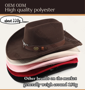 Thời Trang Sang Trọng Cattleman Cổ Điển Phương Tây Đau Khổ Trang Phục Chính Thức Len Cảm Thấy <span class=keywords><strong>Hat</strong></span> Unisex Có Thể Điều Chỉnh Cổ Điển Cao Bồi <span class=keywords><strong>Hat</strong></span> Cho Mùa Đông - Product Image 3