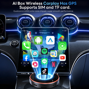 อะแดปเตอร์กล่องทีวีรถยนต์แอนดรอยด์15 GB แบบไร้สายสำหรับ BMW Qualcomm 6350 OCTA Core 5G 128GB - Product Image 3