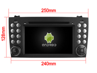WITSON ANDROID 13.0 pour MERCEDES-BENZ SLK classe R171 SLK200 autoradio stéréo multimédia vidéo lecteur DVD GPS Navigation