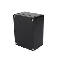 Orico — boîtier Abs étanche en plastique pour projet électronique, boîtier d'instruments noirs pour le bricolage, boîte de jonction de câble électrique, 115x90x55mm