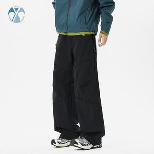 Nuovi <span class=keywords><strong>pantaloni</strong></span> da <span class=keywords><strong>uomo</strong></span> Streetwear verde nero paracadute gonfiaggio <span class=keywords><strong>pantaloni</strong></span> Soft-Shell da trekking Outdoor resistenti - Product Image 3