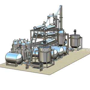 High Recycle Rate Pyrolysis Oil Purification Machine for Tire Oil/Plastic Oil Distillation