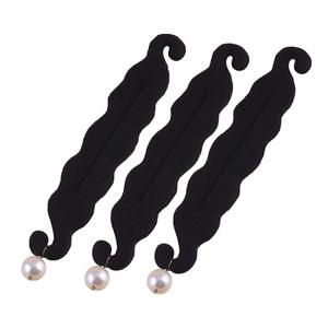 Thời Trang Ma Thuật Tóc Twist Ban Nhạc Bọt Biển Tóc Bện Bun Nhà Sản Xuất Với Hạt Pháp Công Cụ Tạo Kiểu Tóc Salon Hạt Tóc Đĩa Cựu - Product Image 6