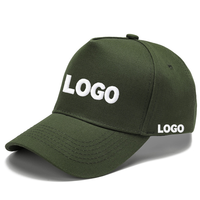 Gorras de Béisbol Lisas Negras Ajustables de 5 Paneles al por Mayor, Gorras de Béisbol Deportivas Personalizadas Bordadas para Hombre y Mujer