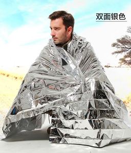 Couverture d'urgence en acier pour premiers secours en extérieur, vente en gros, 1000 pièces, essentiels de survie pour le camping et la randonnée en hiver, couleur personnalisée - Product Image 2