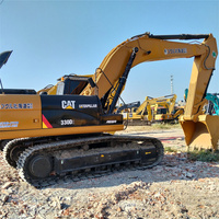 Excavatrice minière d'occasion Caterpillar CAT330D2, 33 tonnes, CAT330D, CAT330DL, moteur EPA CAT C9, pour grands projets, bon prix