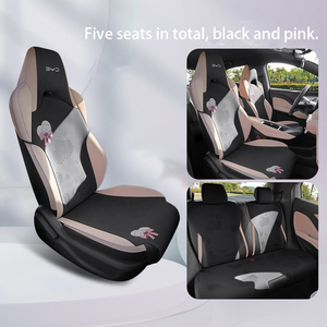 Custom Suede Car <strong>Seat</strong> <strong>Covers</strong> for BYD ATTO 1 Seagull Dolphin <strong>Mini</strong> All Season Breathable Ventilated <strong>Seat</strong> Cushion Pads - Product Image 4