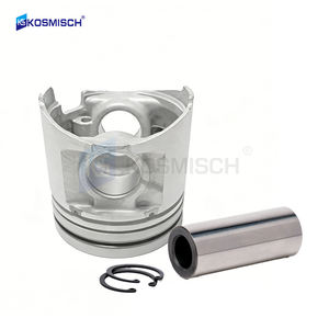 مجموعة مكابس 6D16T عالية الجودة بمعيار OEM، رقم القطعة ME072570 مع مسامير، بديل لمكابس محركات الديزل من ميتسوبيشي - Product Image 1