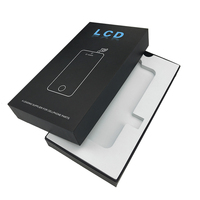 Boîte d'emballage pour écran de téléphone portable en EVA, option gaufrage, design rigide, recyclable, taille et couleur personnalisables, boîte cadeau