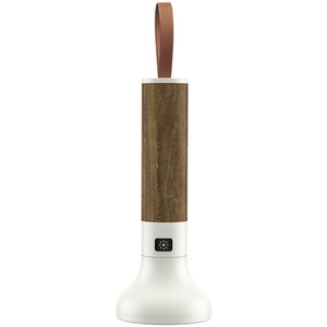 Lampe torche en alliage à effet bois 50W rechargeable, portable, avec crochet, étanche, style rétro, pour le camping et l'extérieur - Product Image 2