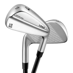 Fers de <span class=keywords><strong>golf</strong></span> OEM conformes à la norme USGA Tête de fers Usine Conception personnalisée Logo Ensemble en acier pour droitier Fer de <span class=keywords><strong>golf</strong></span> professionnel - Product Image 1