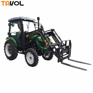 Tracteur agricole compact neuf 70 CV 4x4 4RM de Chine avec pelle et benne arrière montées - Product Image 2